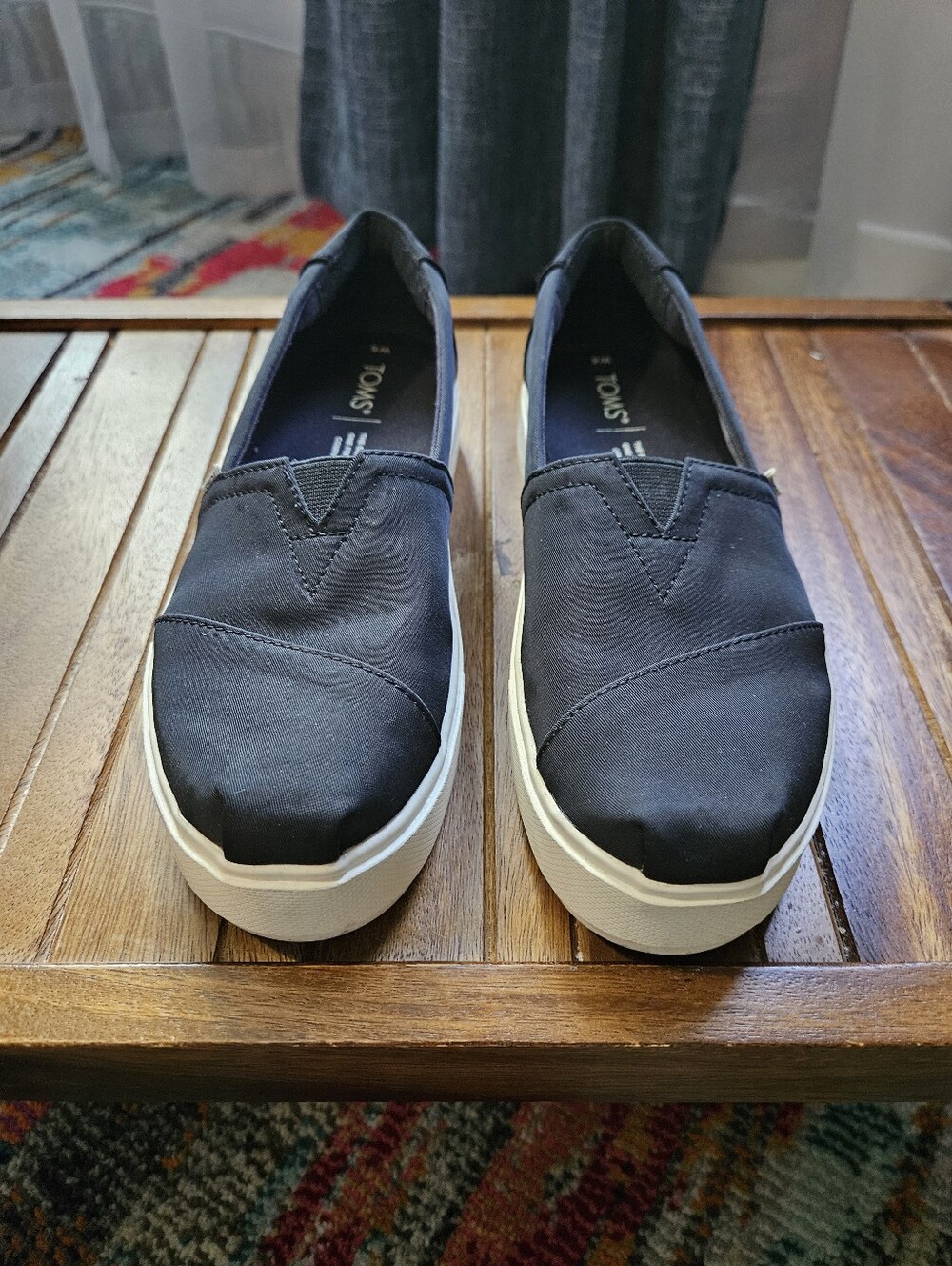 Toms Canvas Lug Sole Slip On